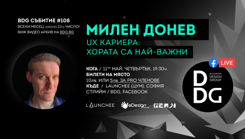 cover image - Milen Donev - BDG event #108